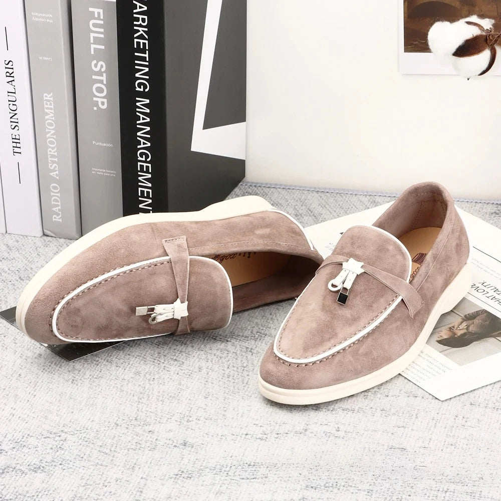 Femme chaussures aucun adulte autres femmes couture en caoutchouc appartements mocassins réel