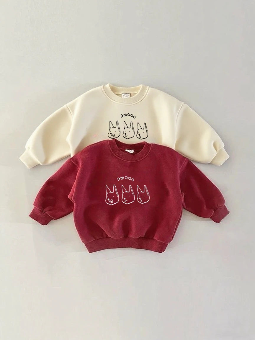 Sweat Junior "Lovely" - Coupe Confort