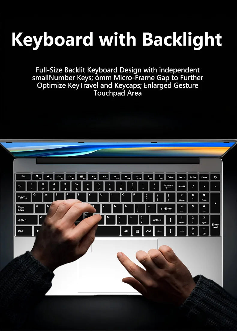 I9 Laptop 15.6" Laptop Intel Core i9 9900 32GB DDR4 512GB 2TB SSD 1920*1080 HD Windows 11 Gaming Computer PC Ultra Slim Notebook