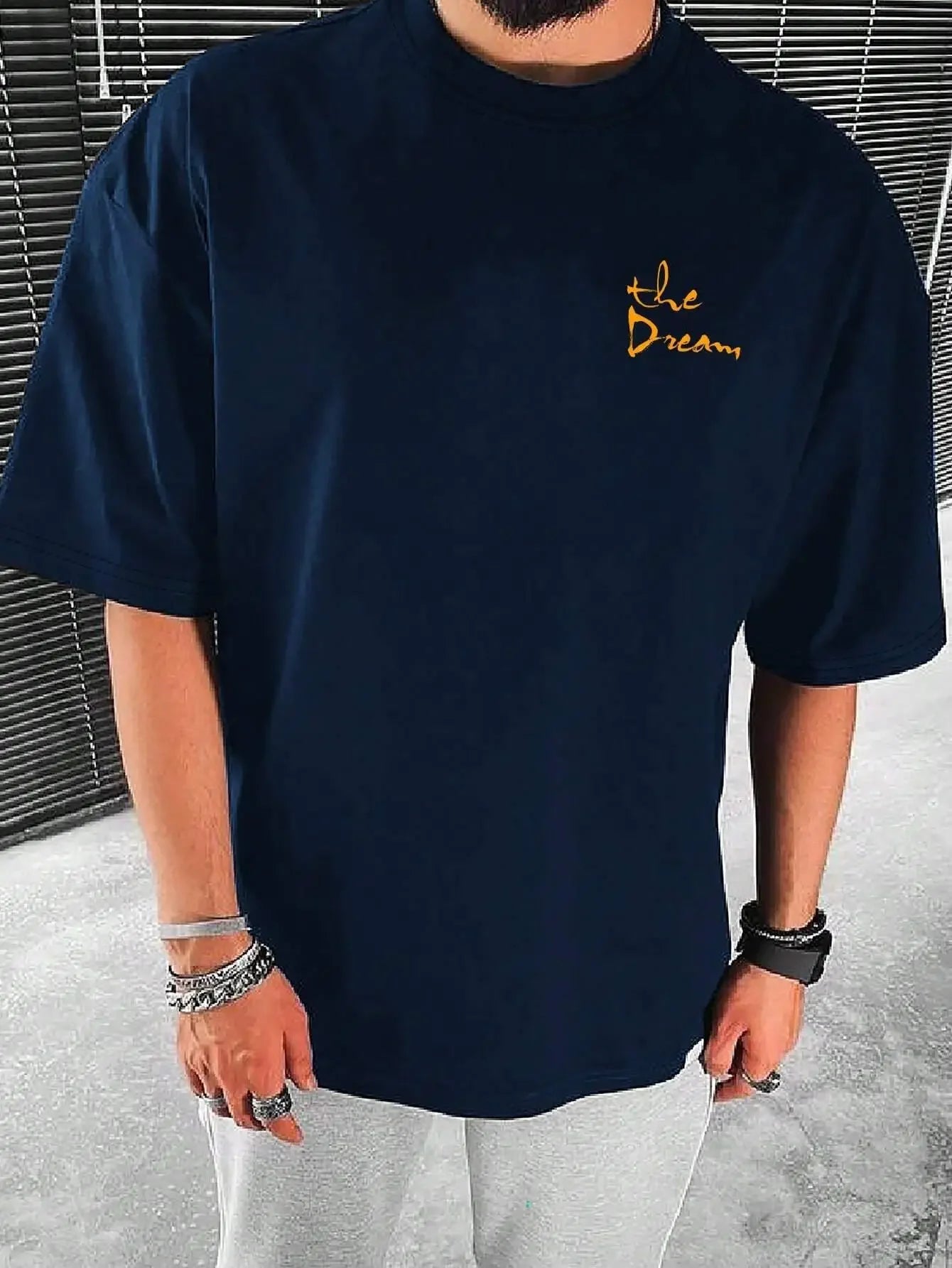 T-shirt Coton Streetwear "Live Your Dream"
