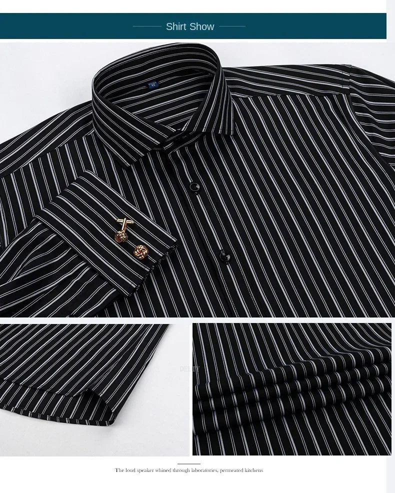 Chemise ML Slim Windsor Cufflinks Rayee