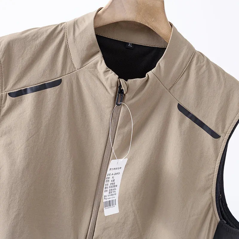 Vest, Rock Climbing, Hiking, Camping, Fishing, Outdoor Mountaineering, Traveling, Outing, Driving, Sports, Teenagers, Trend.Vest