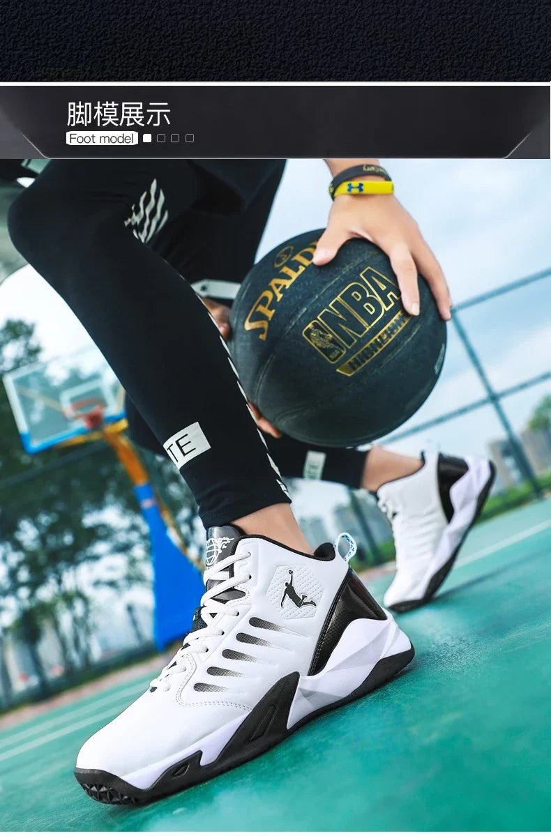 Basket Basketball Cuir Léger Waterproof