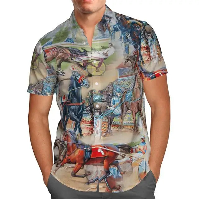T-Shirt Hawaiian 3D Vaisseau Spatial