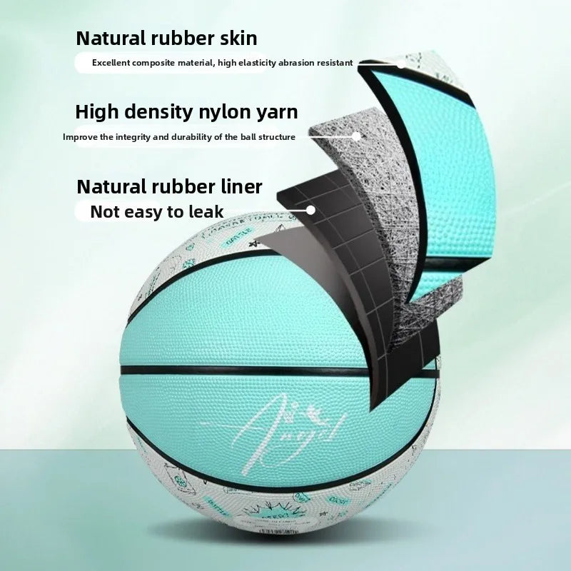 Ballon de Basket "Luxury Gold" - Noir & Or Composite