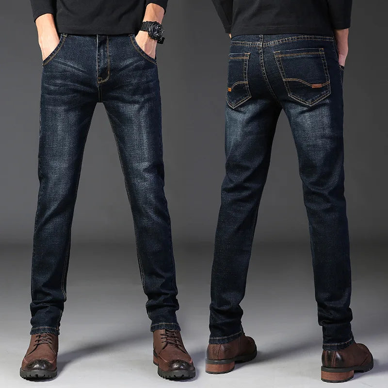 Jean Homme Coupe Droite Grande Taille
