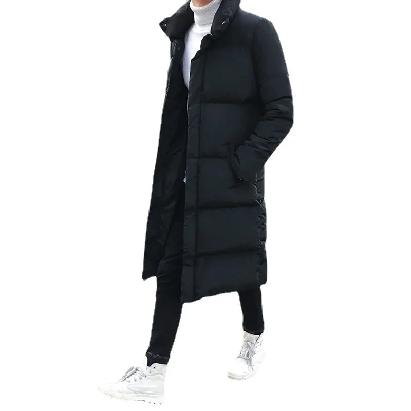 Parka Longue Matelassee Homme Korean