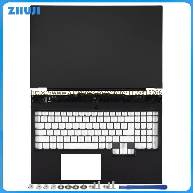 For LEGION 5 15IMH05H 15ARH05H 15ARH05 Y550-15 NEW Laptop LCD Back Cover Front Bezel Palmest Lower Bottom Case black