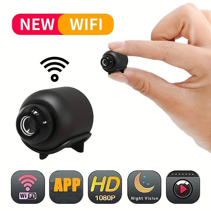 Mini Caméra X5 1080P WiFi Détection Mouvement