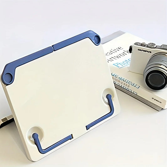 1 PC Lightweight Adjustable Portable Book Stand，  for Reading,  Music Score, Drawing, and More - Durable Plastic Construction