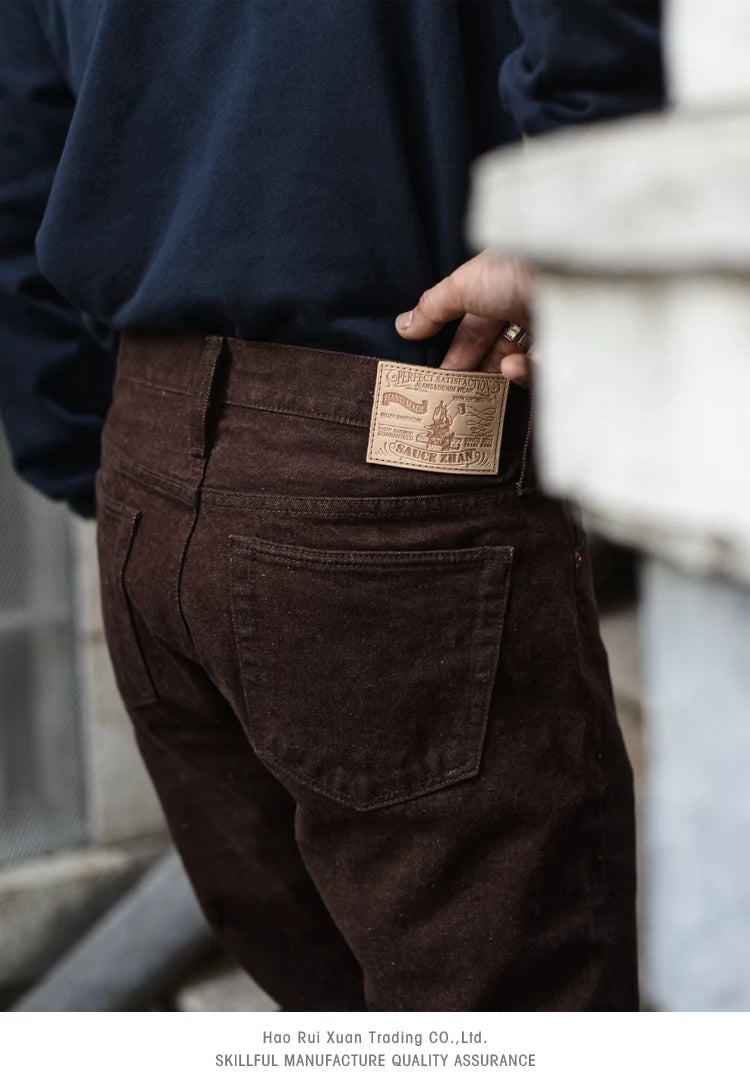 Jean Selvedge Saucezhan 13.8oz Tapered