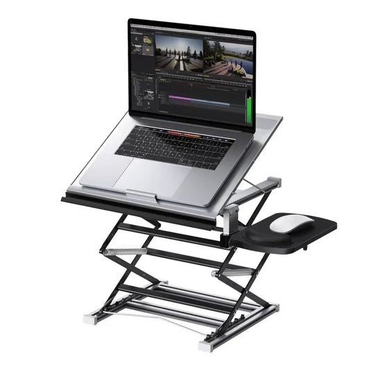 Standing laptop height-adjustable desk folding desktop height-adjustable frame and eye-level stand Laptop Parts Accessories