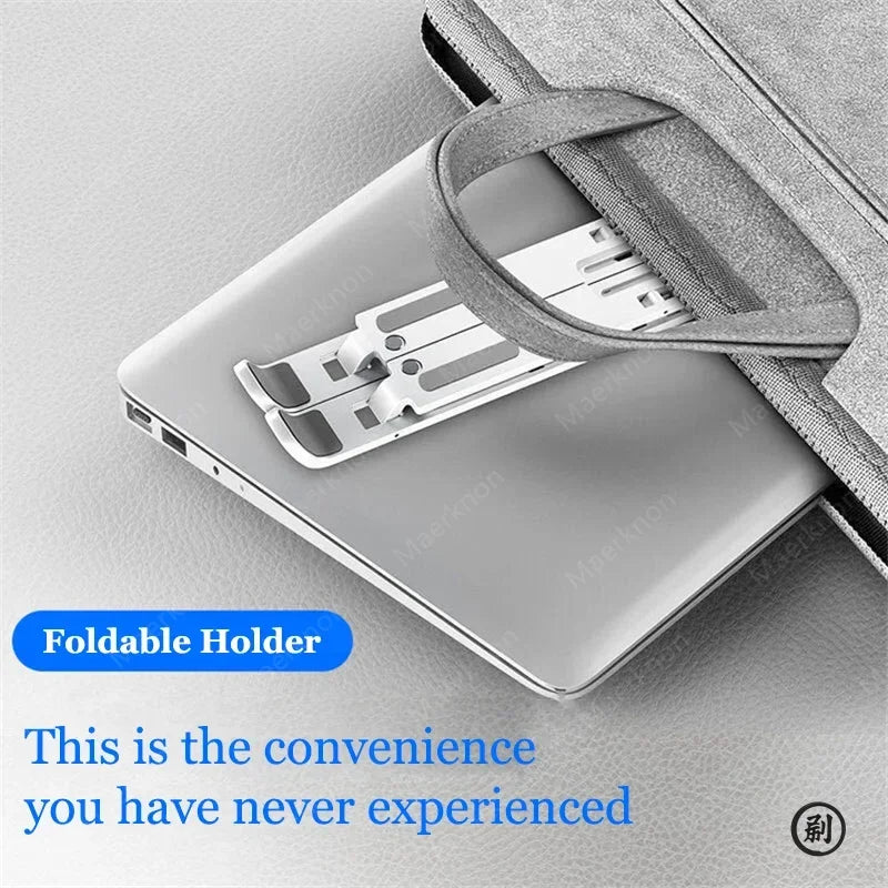 Portable foldable computer monitor stand, adjustable laptop stand, suitable for small-sized tablet dock accessories