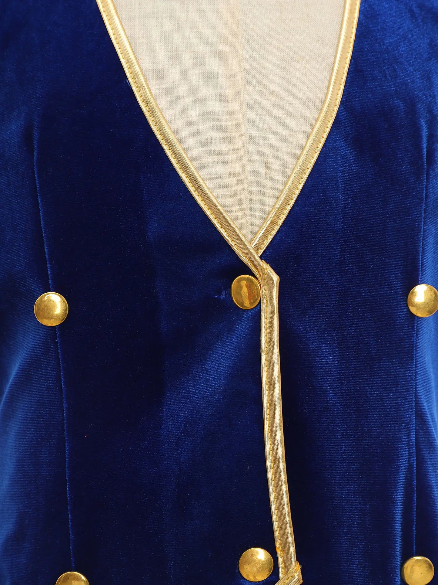 Velvet Vest Children Gentleman Tuxedo Vintage Victorian Steampunk Jacket Tailcoat Theme Party Medieval Costume Fancy Dress Up