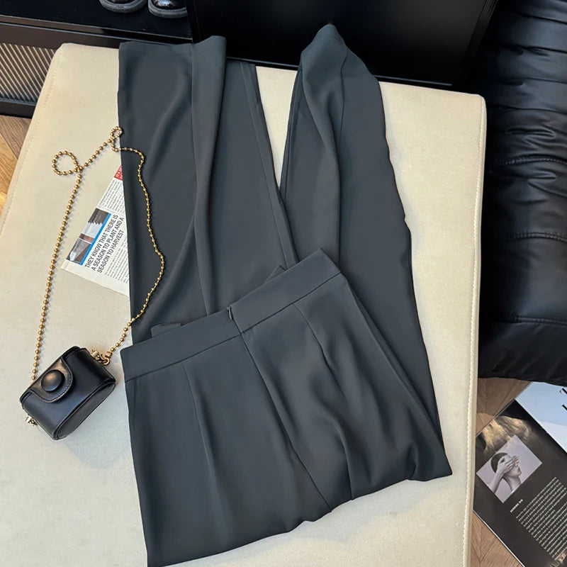 Pantalon Large Noeud Streetwear Femme
