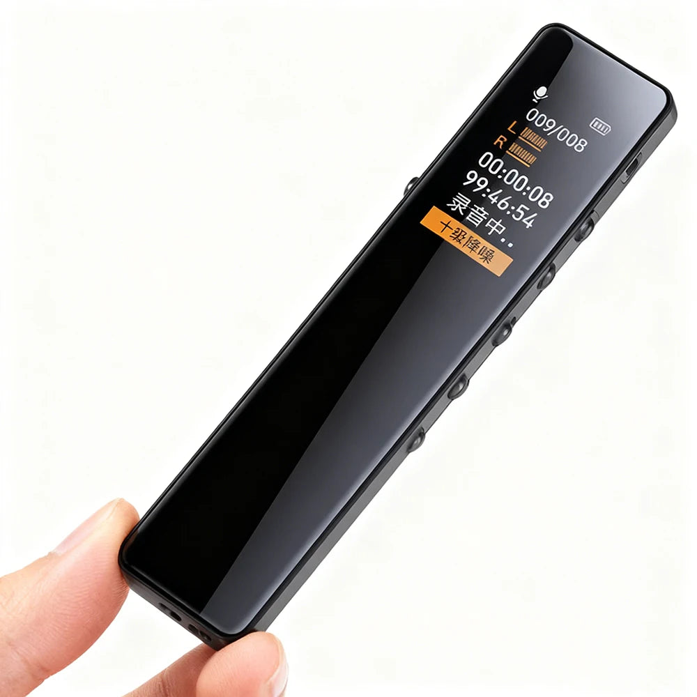 AI Digital Audio Recorder AI Voice to Text/Translation 98% Accuracy ChatGPT 72 Languages HD Noise Reduction Classroom Recording