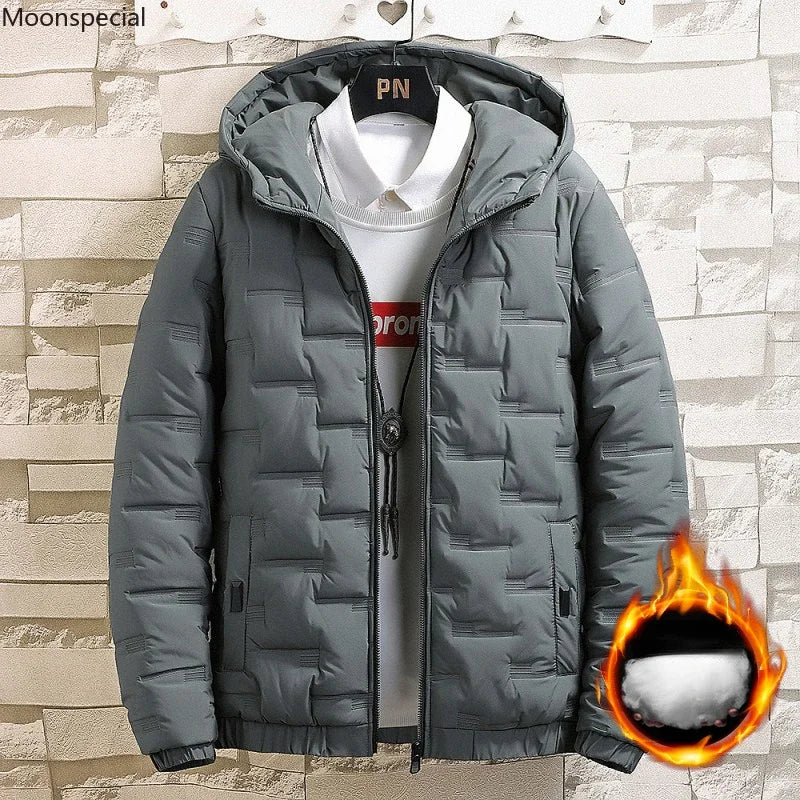 Parka Coton Outdoor Capuche Homme Hiver