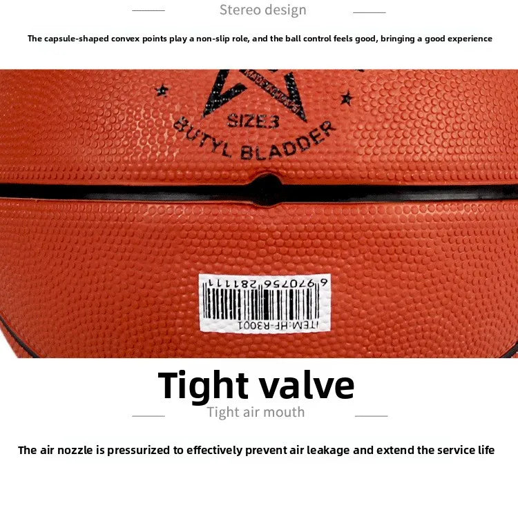 Ballon de Basket "Luxury Gold" - Noir & Or Composite