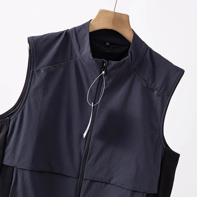 Vest, Rock Climbing, Hiking, Camping, Fishing, Outdoor Mountaineering, Traveling, Outing, Driving, Sports, Teenagers, Trend.Vest