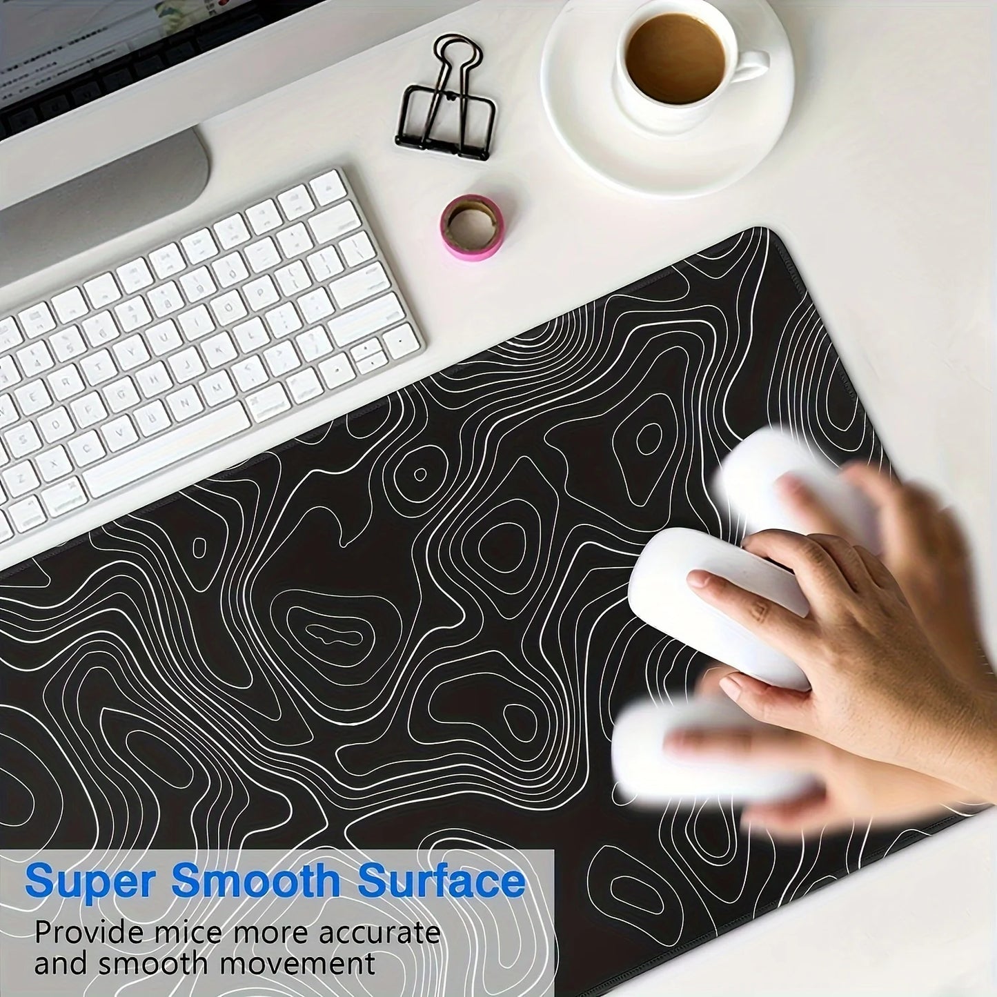 Tapis de Souris XXL - Édition "Night Map