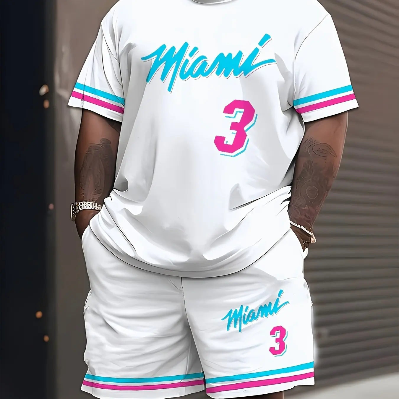 Ensemble Basket 2 Pieces Miami No.3