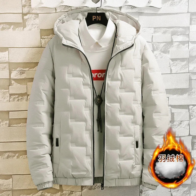Parka Coton Outdoor Capuche Homme Hiver