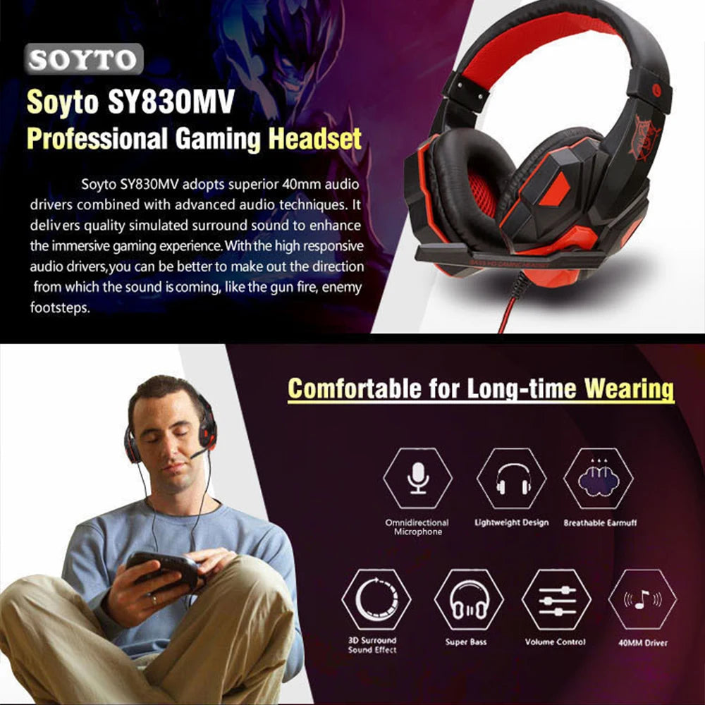 Casque Gaming NexDeal Pro - Micro Anti-Bruit