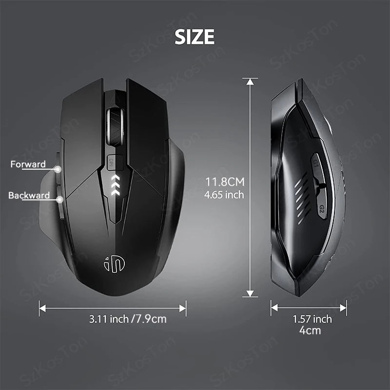 Souris Sans-Fil "Silent Click" - Bureau & Nomade