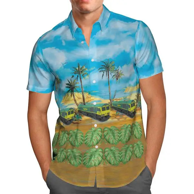T-Shirt Hawaiian 3D Vaisseau Spatial