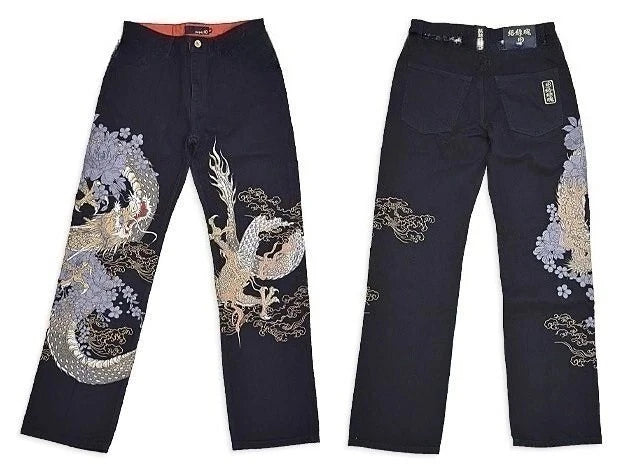 Jean Selvedge Indigo Naturel Retro Y2K