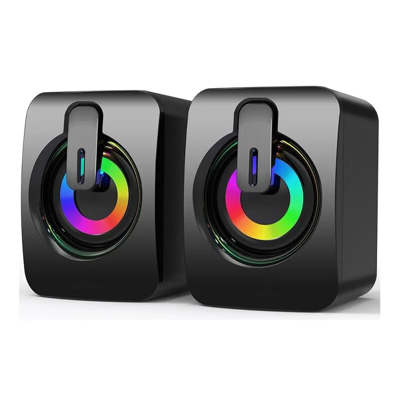 PC Speaker For Desktop Computer Laptops Caixa De Som Bluetooth Portable Sound Box Music USB wired Mini Speakers Column Acoustics
