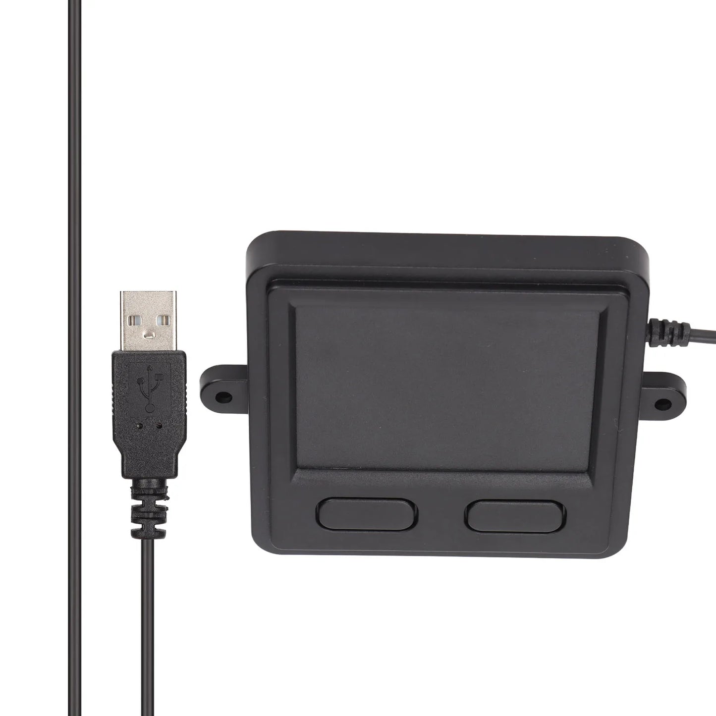 Portable Trackpad Trackpad USB Wired Embedded Compact Size 2 Buttons Portable Practical Computer Touch Pad for Laptops Desktops