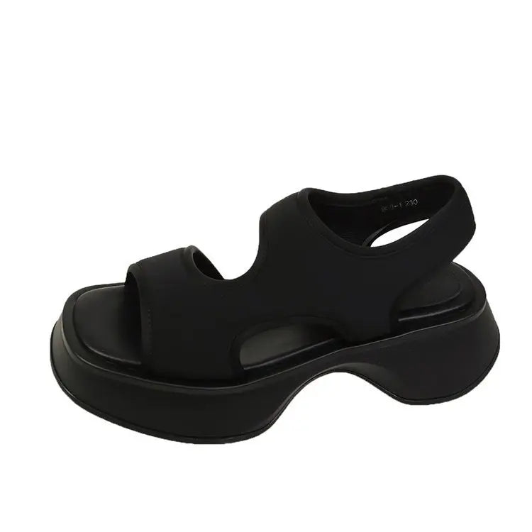 Compensées pour Femme Chaussures à Semelles, Sandales de dehors à Semelle Souple, Marche en Plein Air, à la Mode