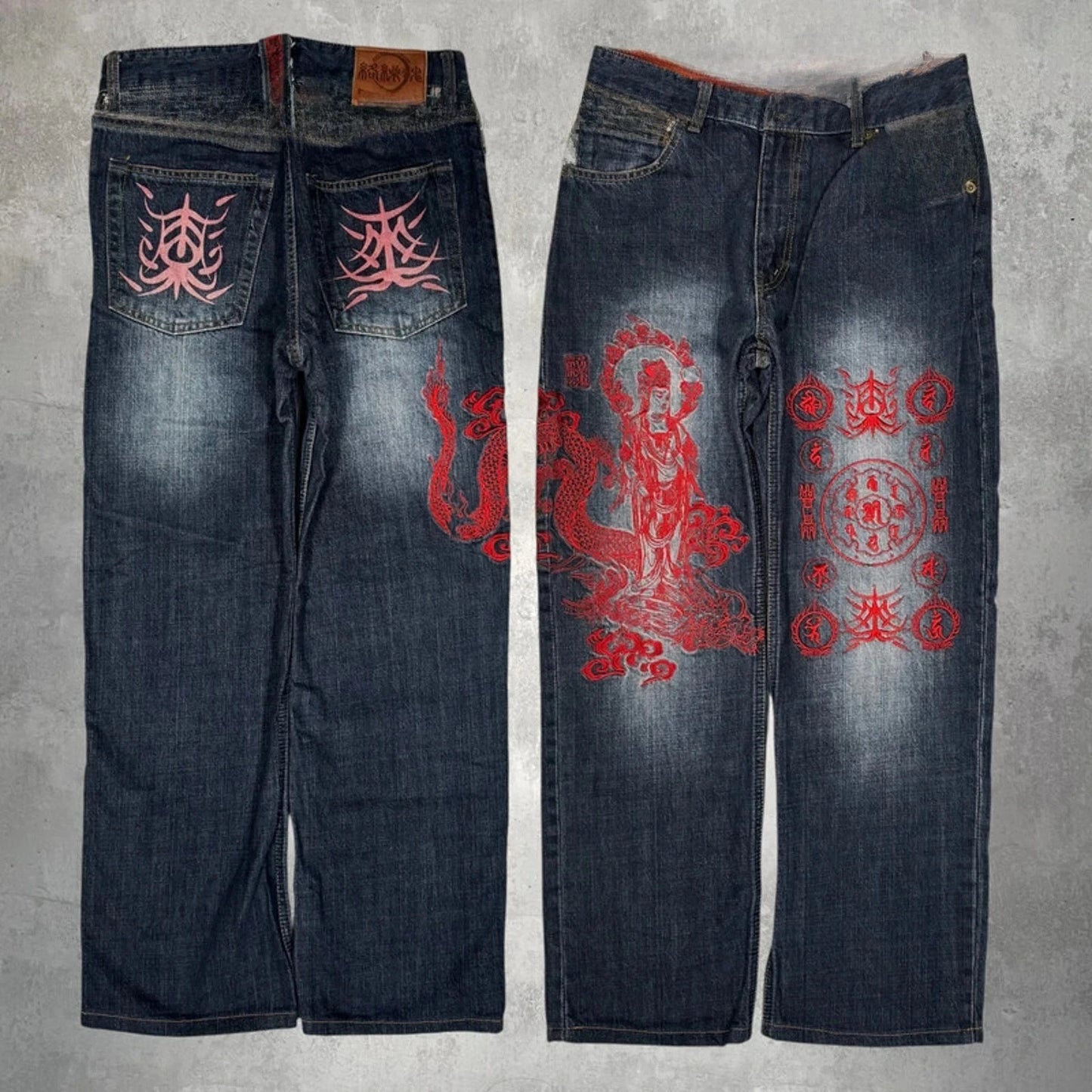 Jean Selvedge Indigo Naturel Retro Y2K