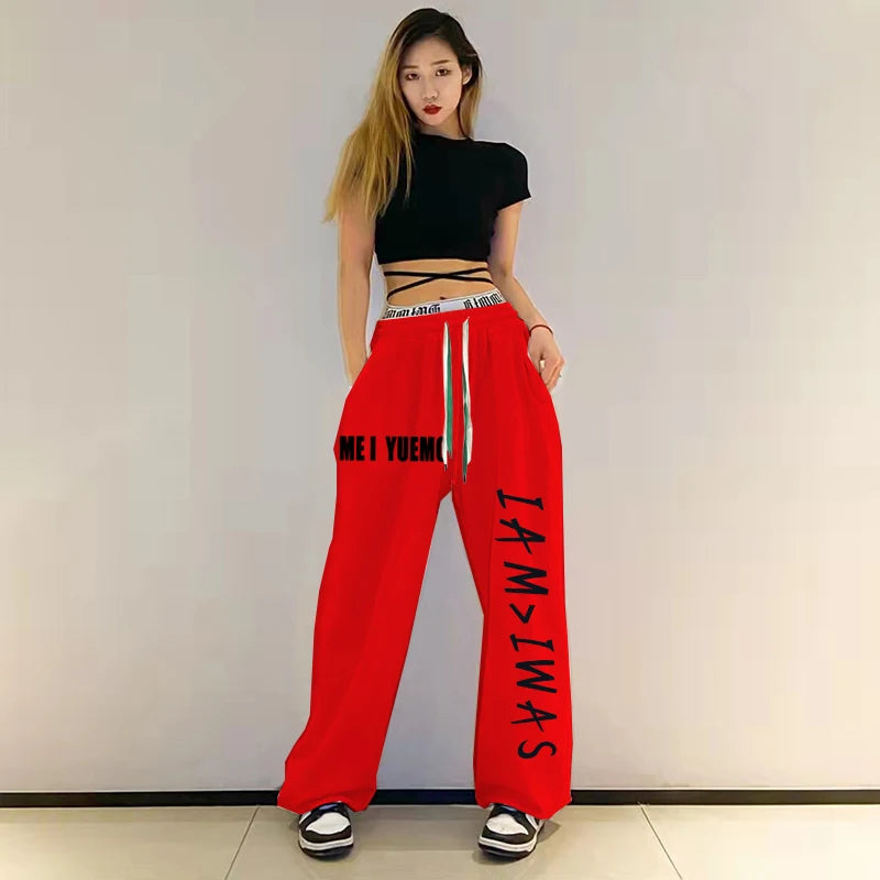 Pantalon Jazz Imprimé Ample Femme