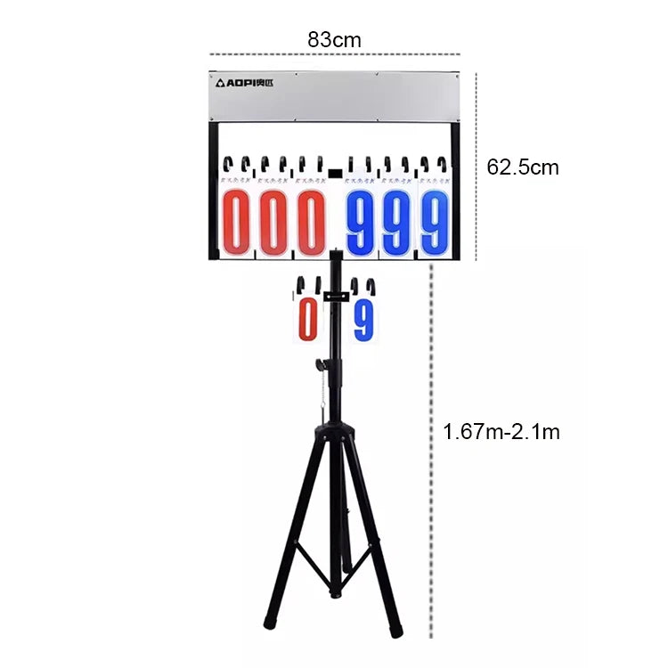 Scoreboard Multi Sport Games Volleyball Football Badminton Basketball Score Board Stand Style Scoreboard