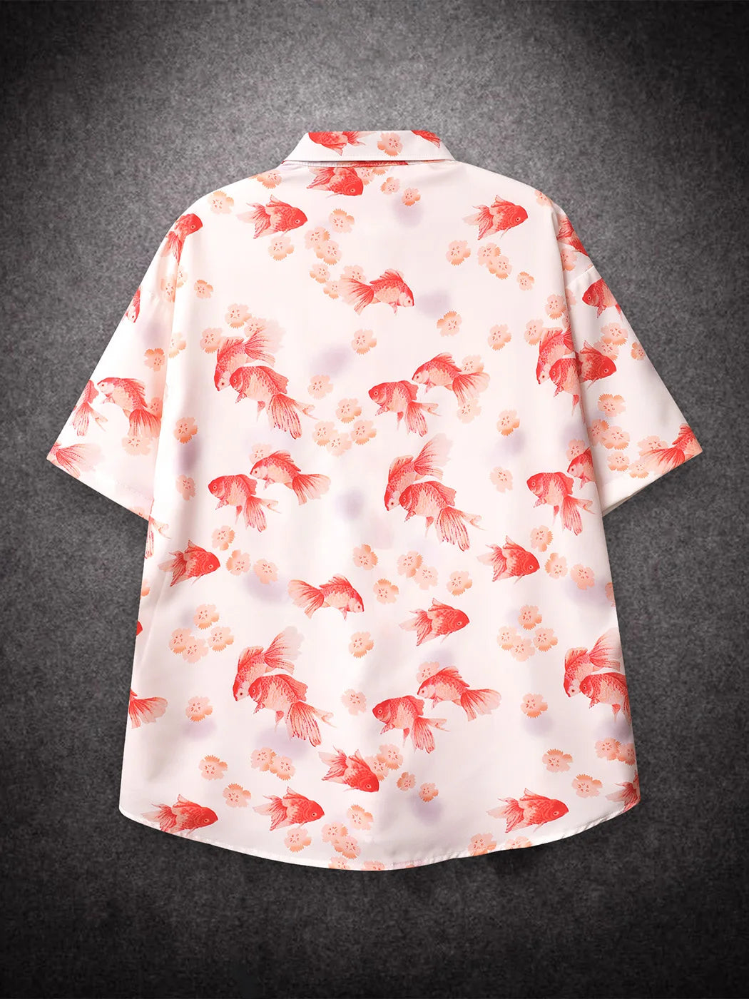 Chemise MC Poisson Dore Hawaiian Loose