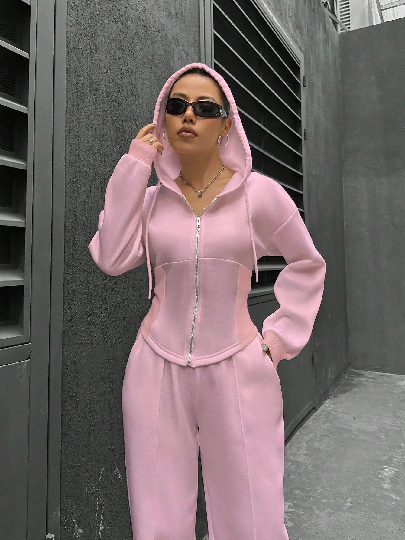 Ensemble Sport Femme - Zip-up & Jogging Slim