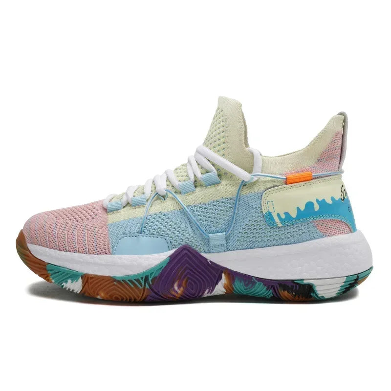 Sneaker Sport Léger Antidérapant Multicolor