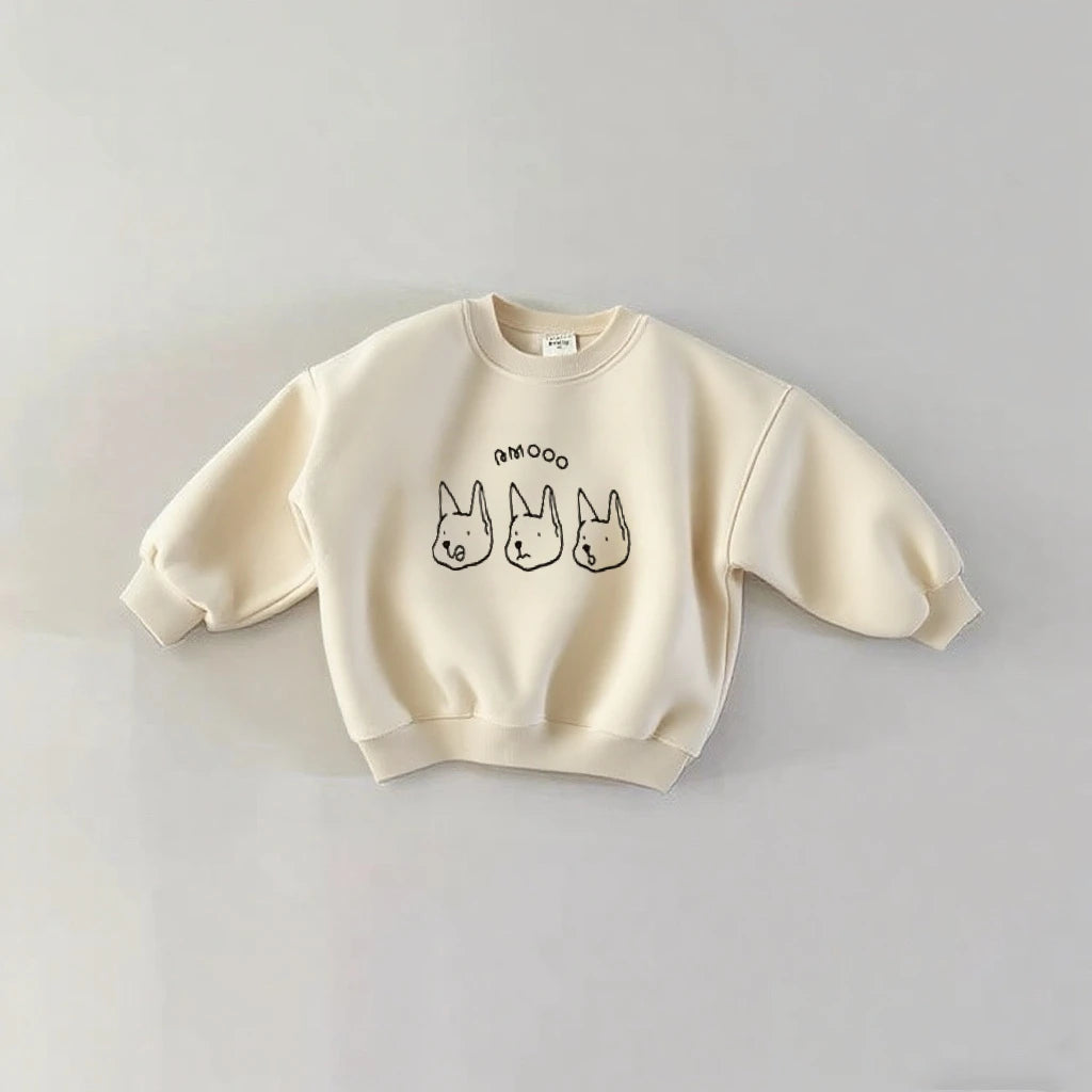 Sweat Junior "Lovely" - Coupe Confort