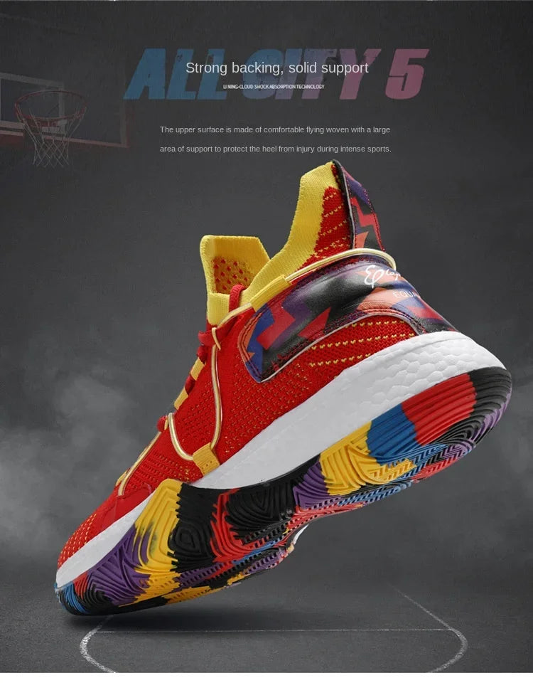 Sneaker Sport Léger Antidérapant Multicolor