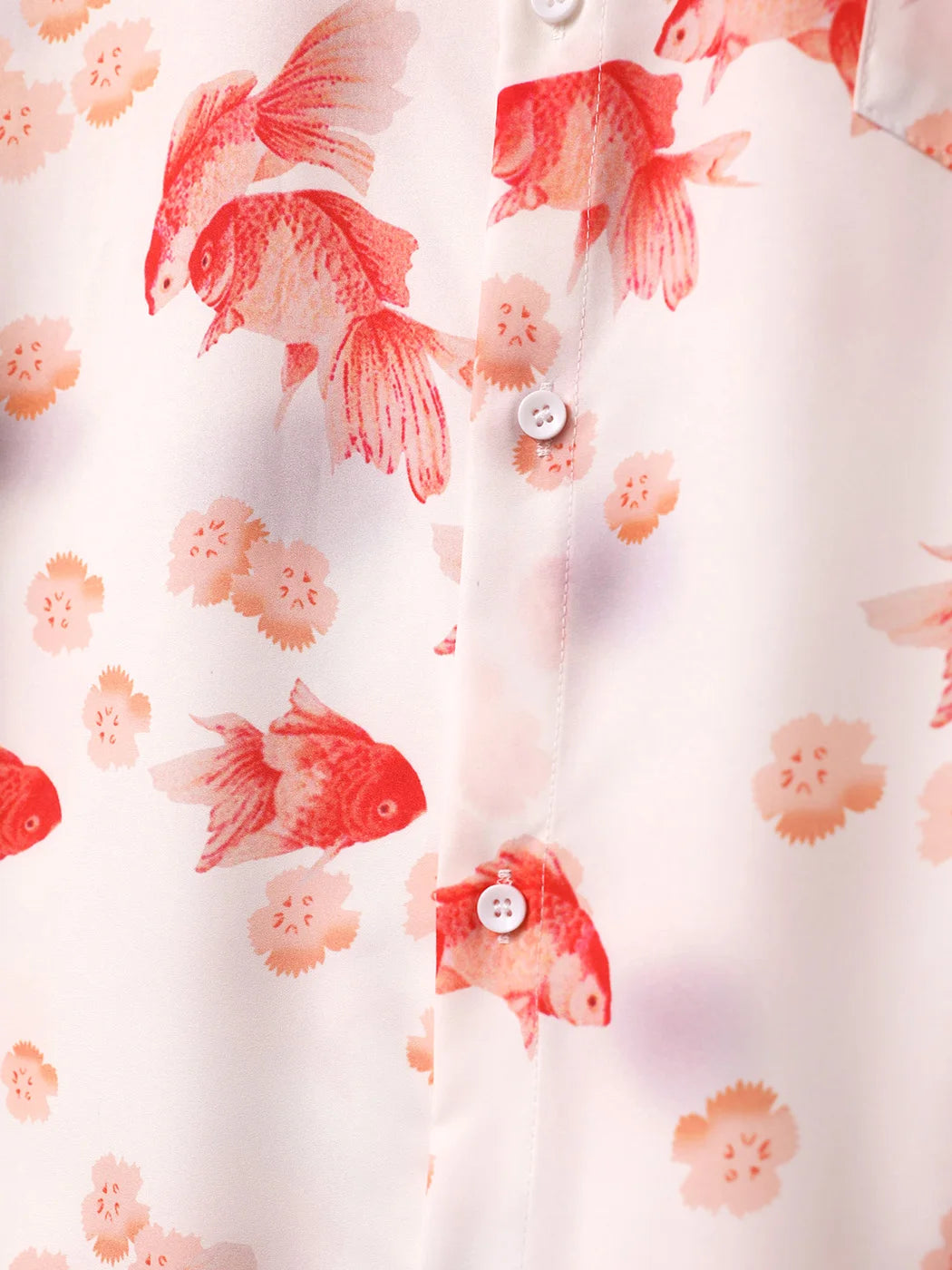 Chemise MC Poisson Dore Hawaiian Loose