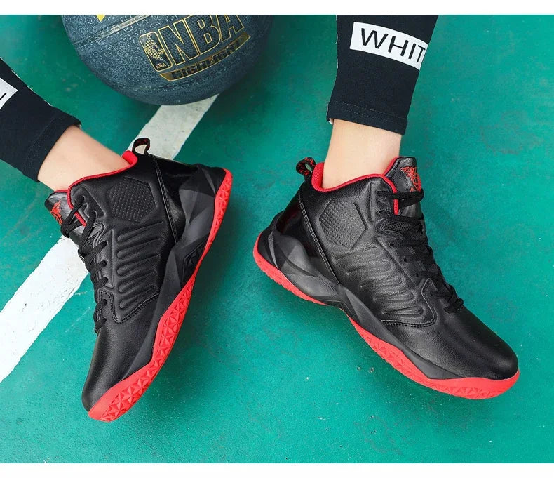 Basket Basketball Cuir Léger Waterproof