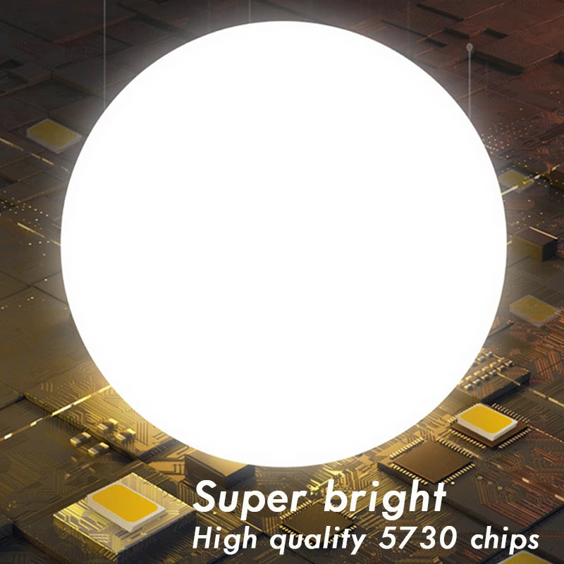 220V E27 Super Bright LED Bulb 20W 30W 40W 60W 100W UFO Leds Lights Indoor Cold White Lighting Table Lamps Garage Light