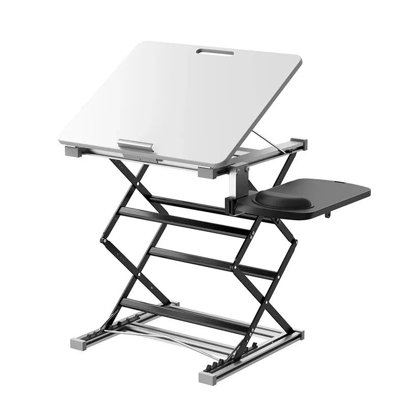 Standing laptop height-adjustable desk folding desktop height-adjustable frame and eye-level stand Laptop Parts Accessories