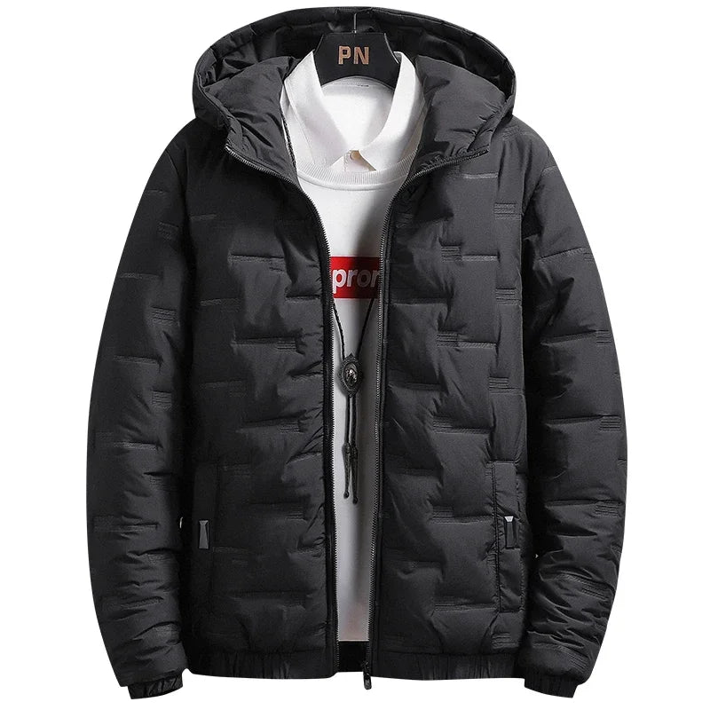Parka Coton Outdoor Capuche Homme Hiver