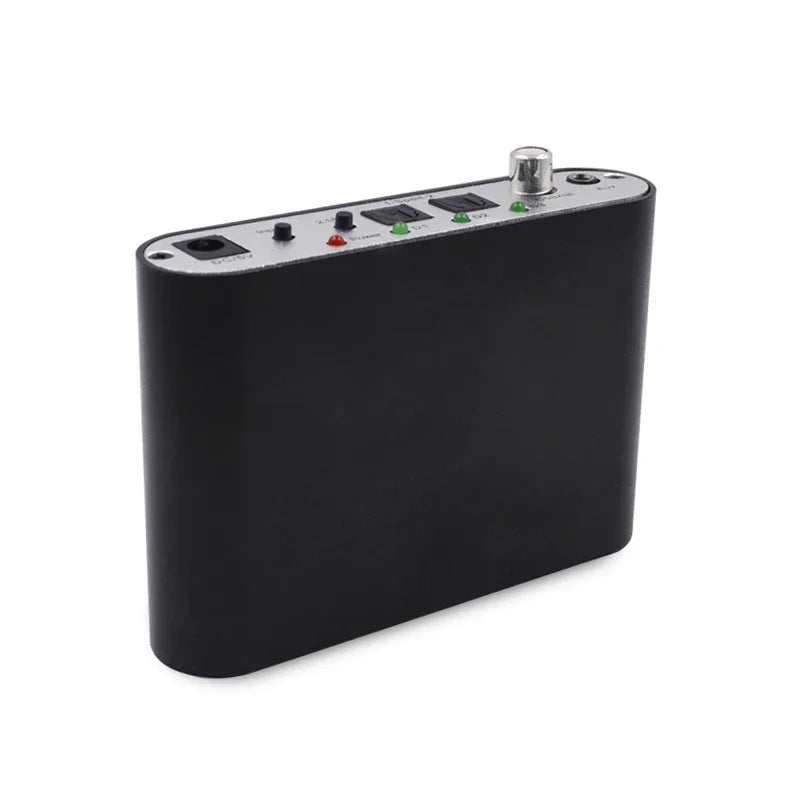 5.1 Audio Decoder Digital Sound DTS/AC3/PCM Optical to Stereo Surround Digital to Analog Converter HD 2 SPDIF 3.5 AUX Coaxial
