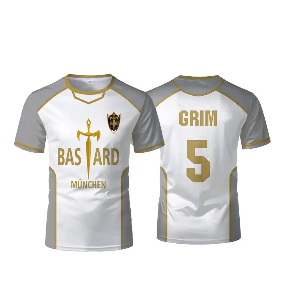 Maillot Anime Bastard München Blanc