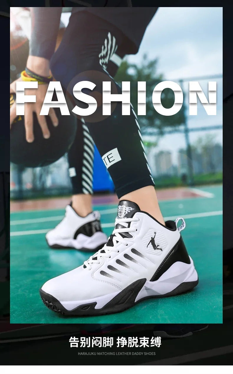 Basket Basketball Cuir Léger Waterproof