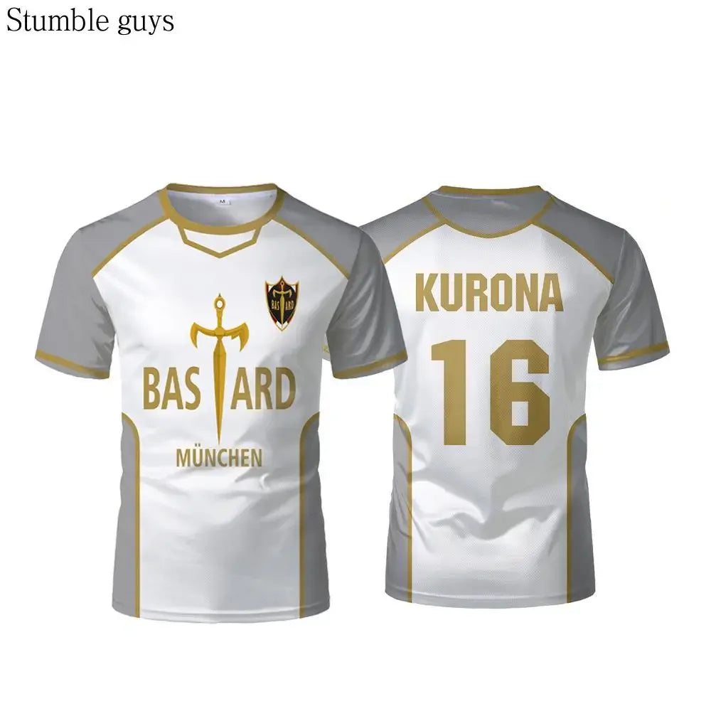 Maillot Anime Bastard München Blanc